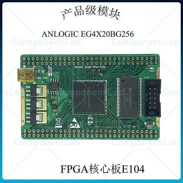 Main image of For Anlogic EG4X20BG256 FPGA Core Development Board Domestic Chip Compatible Replacement for Xilinx