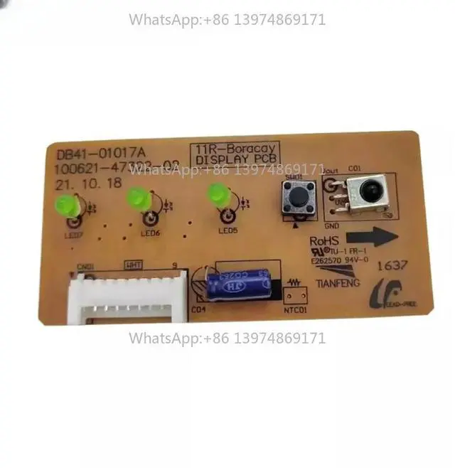 Main image of Indoor Unit Signal Receiving Control Board For DB41-01017A Air Conditioner DB93-10861A Display PCB Conditioning Part