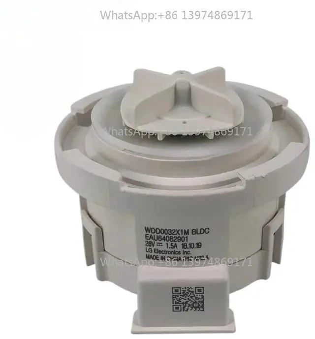 Main image of For Washing Machine Drain Pump Motor EAU64082901 WDD0032X1M BLDC 26V 1.5A Washer Drainage Parts