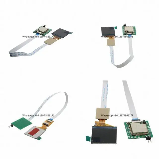 Main image of 1.3 Inch Mini Instrument Panel Virtual Cockpit Radar Interface DIY Modified Accessories For RC Airplane RC Car Hobby Model Parts