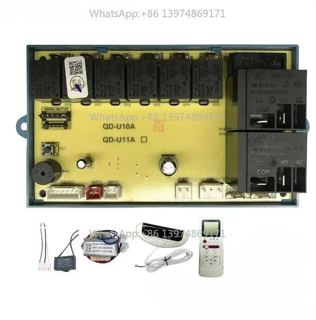 Main image of Universal Control Board QD-U10A For Cabinet Air Conditioner Display PCB QD-U10A+ Panel Set Conditioning Repair Accessories