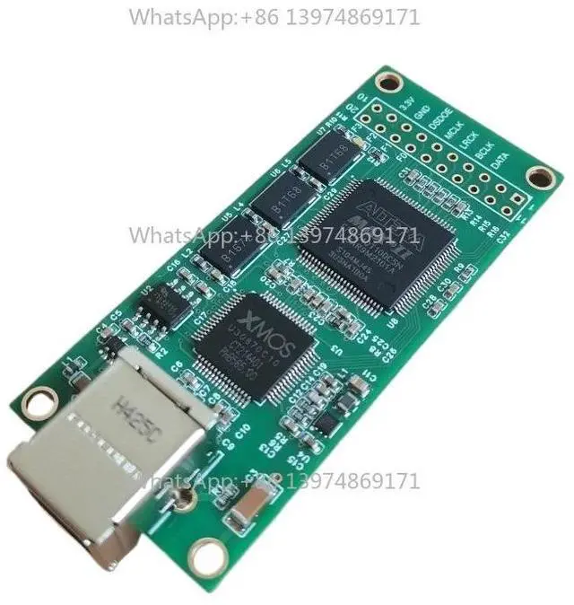 Main image of XMOS XU208 CPLD USB Digital Interface Module USB To I2S/IIS Asynchronous Card DSD256/PCM384 For DAC Amplifier
