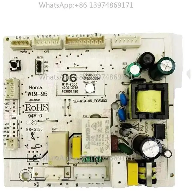 Main image of Refrigerator Motherboard, Main Control Board, Model Number W19-95 06,