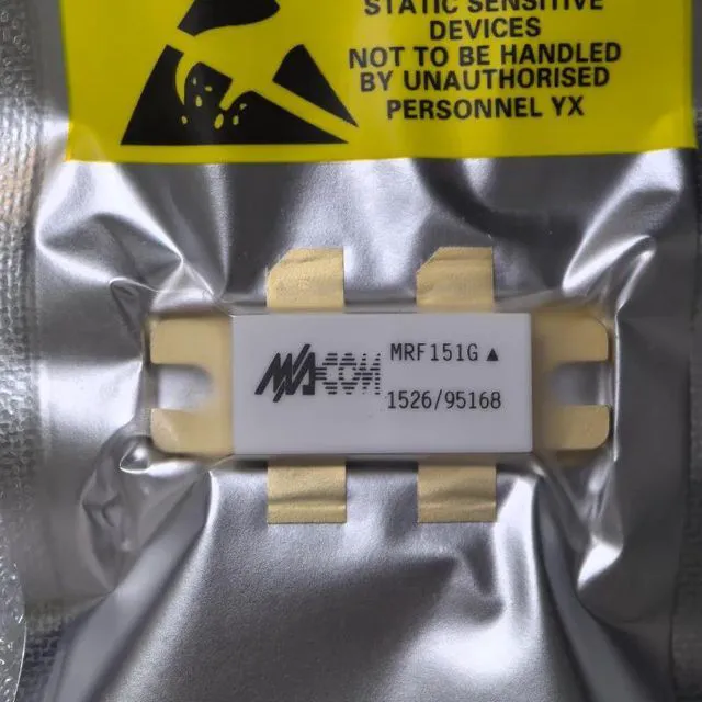 Main image of MRF151G RF Power Field-Effect Transistor 300 W 50 V 175 MHz N-Channel Broadband MOSFET