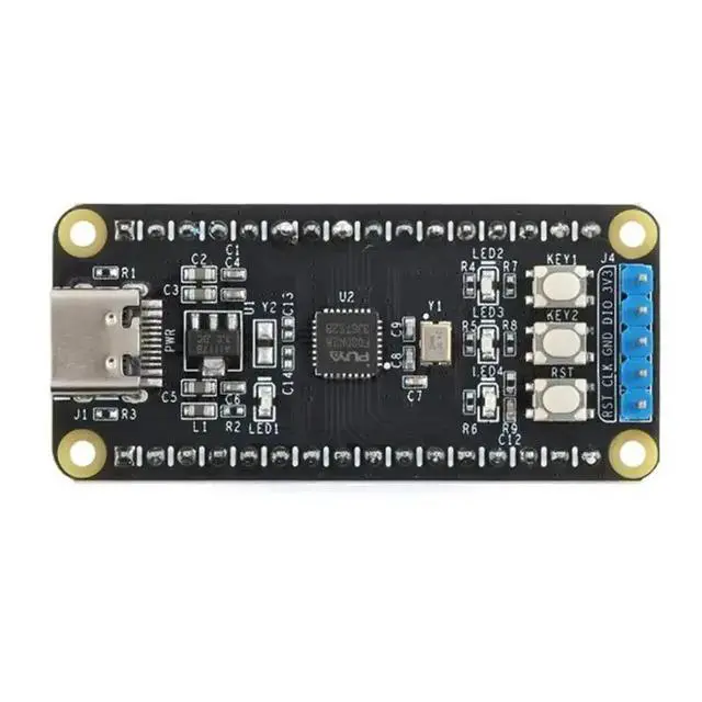 Alt view image 2 of 3 - PY32F030 PY32F030K28U6TR Chip 48Mhz 32-Bit Microcontroller MCU Core Development Board Module 64KB Flash Memory
