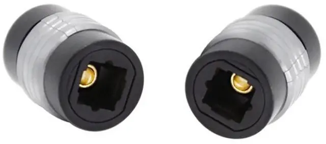 Main image of Speaker DVD Player Digital Audio Optical Cables Adapter CD Fiber Optic Female Extender Extension Coupler 1Pcs