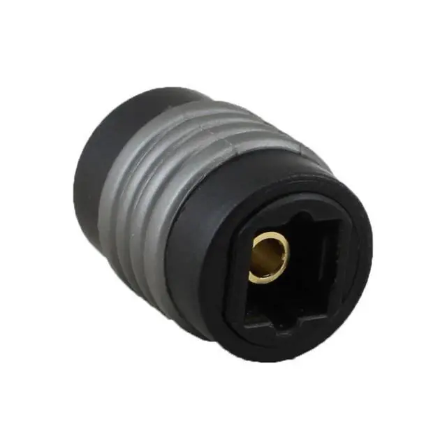 Alt view image 2 of 3 - Speaker DVD Player Digital Audio Optical Cables Adapter CD Fiber Optic Female Extender Extension Coupler 1Pcs