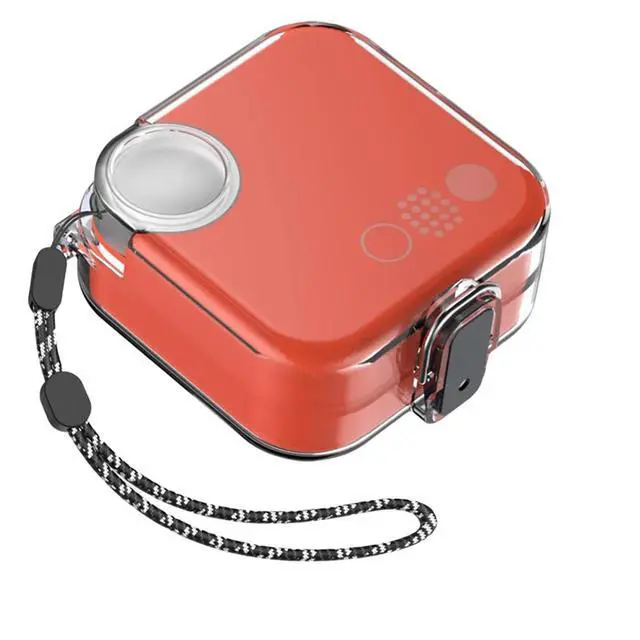 Alt view image 2 of 3 - HOT Headphone Case Cover for CMF Buds,Hard PC Shell Clear Protective Earbuds Case for CMF Buds,Headphones Case with Lanyard