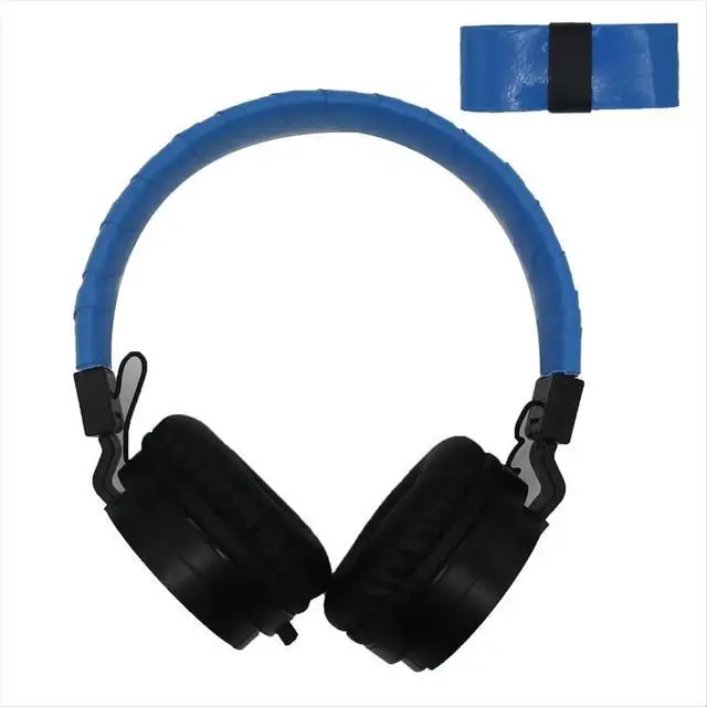 Alt view image 3 of 3 - Universal Headband Protective Cover PU Headphone Headband Supports Free Cropping for Headphone Green