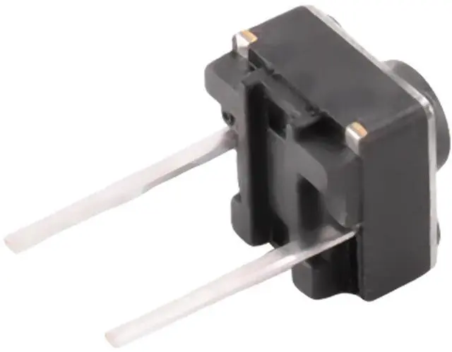 Main image of HOT 20 Pcs 6x6x5mm Momentary Tactile Tact Push Button Switch 2 Pin DIP Through Hole