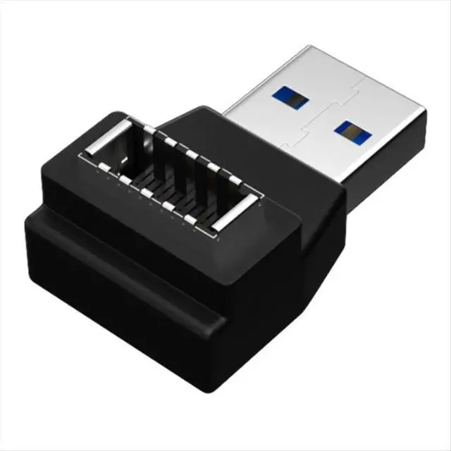 Alt view image 2 of 3 - USB 3.1 Front Panel Header USB Type-E to USB Type-A Cable Adapter Connector Type E Female to USB A Male Connector