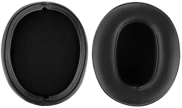 Alt view image 2 of 6 - Replacement Ear Pads for WH-XB900N Headphones Earpads Leather Headset Ear Cushion Repair Parts (Black)