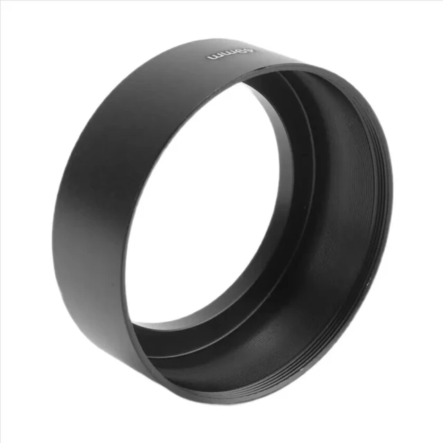 Alt view image 2 of 3 - 49mm Mount Standard Metal Lens Hood for