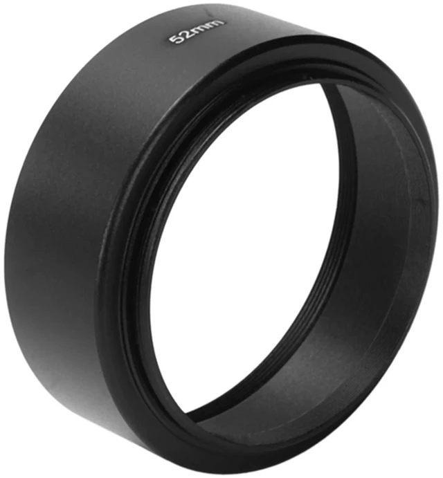 Main image of 52mm Mount Standard Metal Lens Hood for