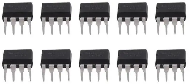 Alt view image 2 of 6 - 10 PCS LM393N LM393 DIP-8 Low Power Dual Voltage Comparator