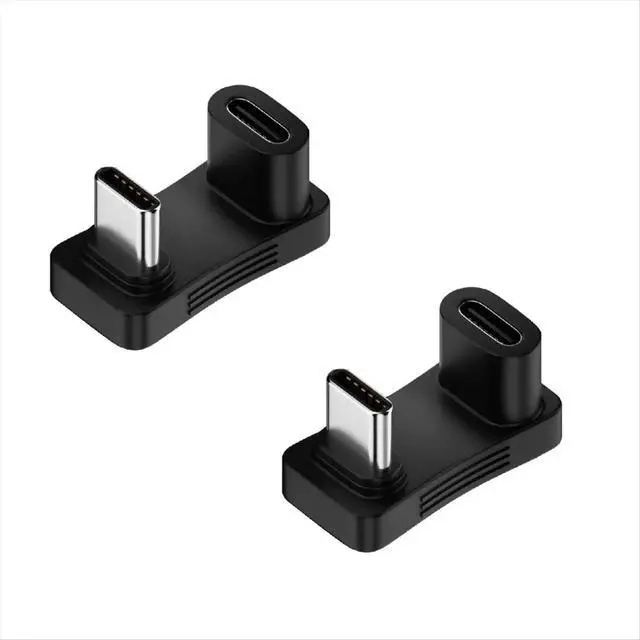 Alt view image 3 of 3 - 100W USB 3.2 Type C Male to Female 1 to 2 Adapter OTG 10Gbps Fast Data 4K Tablet USB-C Charging Converter-B
