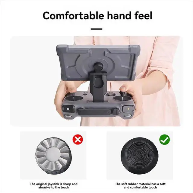 Alt view image 2 of 3 - Universal Thumbstick for 4 Pro Extensions Soft Rubber Joystick for RC PRO 2 Remote Controller