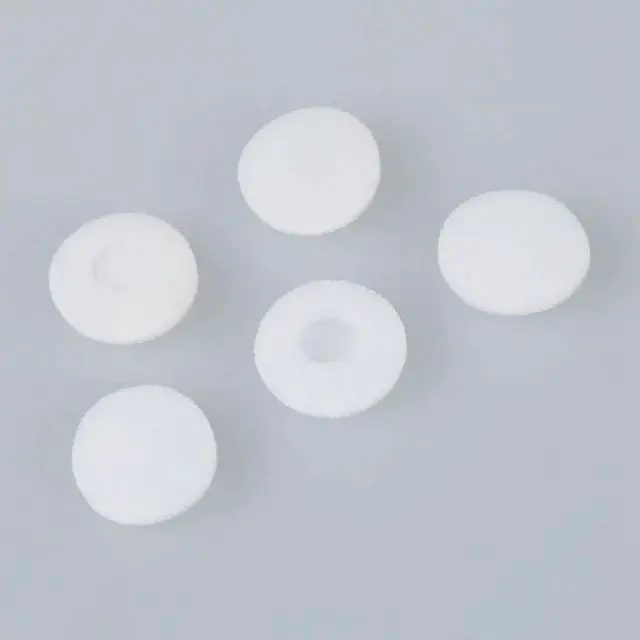 Main image of 100 Pcs White Soft Sponge Earphone Headphone Ear Pad Cover Replacement