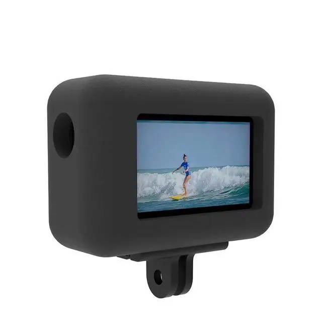 Alt view image 3 of 3 - For Action 6 Cover Wind Noise Reduction Muffler Case Windproof Mic Sponge Video Recording Protective Accessories