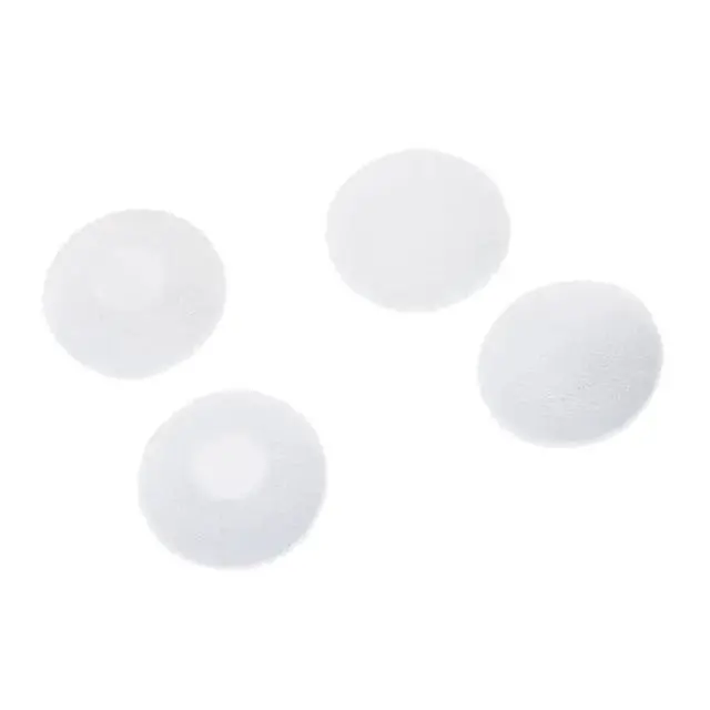 Alt view image 3 of 6 - 100 Pcs White Soft Sponge Earphone Headphone Ear Pad Cover Replacement