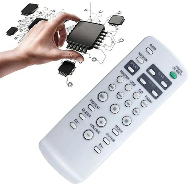 Alt view image 3 of 3 - Replace -CG880A Remote for -CG50A -CRS60A -RG880CP MT-CG700A -CG500A CD Radio Cassette Recorder