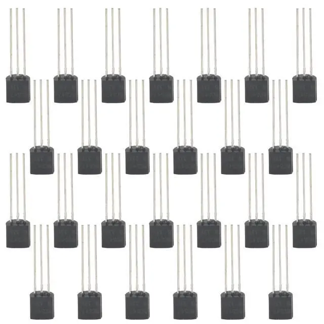 Alt view image 2 of 6 - 100pcs BC547 TO-92 NPN transistor