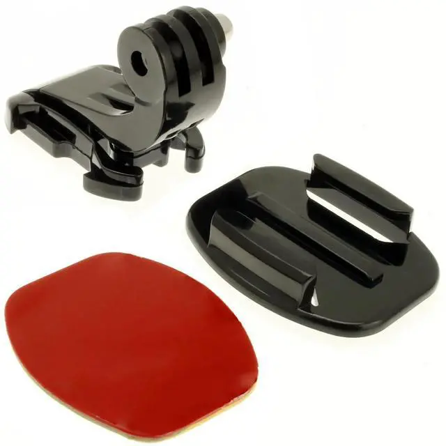 Alt view image 3 of 3 - 9 In 1 Helmet Front Side Quick Clip Mount Kit For Gopro Hero 6 5 4 3 2 Session