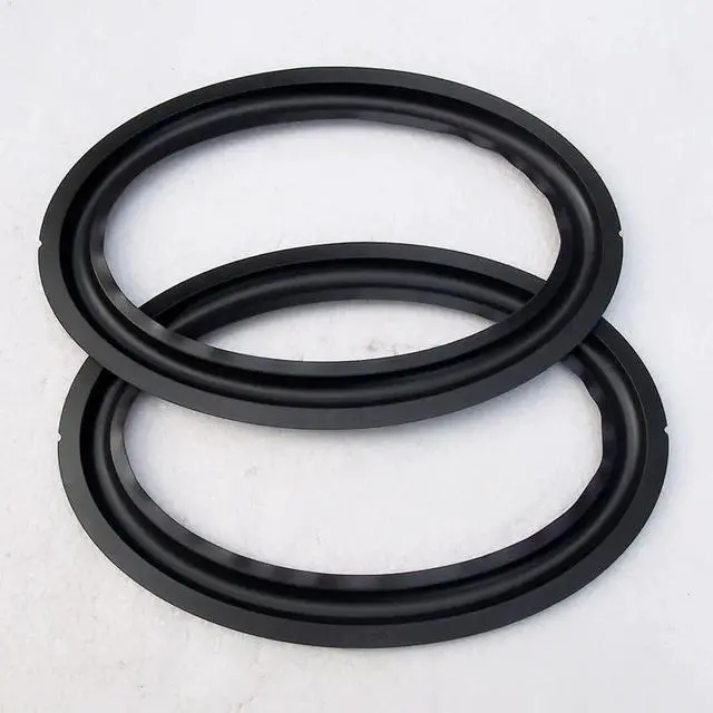 Alt view image 2 of 6 - 2PC Speaker Woofer Rubber Surround Repair Kit 6x9 Inch Oval Shape For Car Speaker Audio Professional Home Theater
