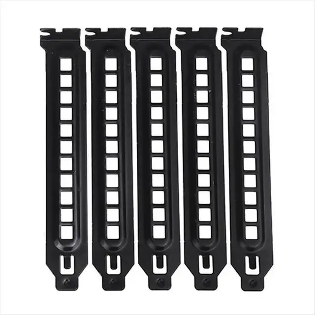 Alt view image 3 of 3 - 5Pcs PCI Slot Cover Dust Filter Blanking Board Cooling Fan Dust Filter Ventilation for PC Computer Case, with Hole