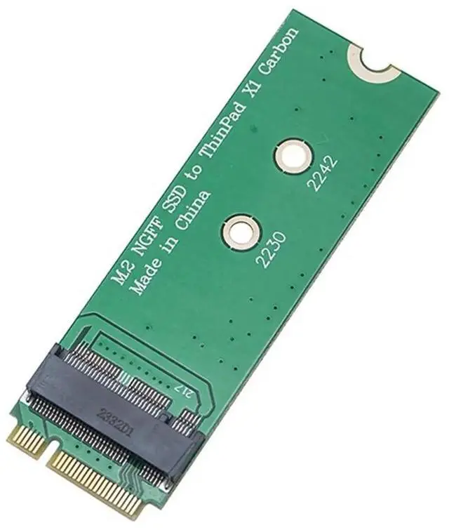 Alt view image 3 of 3 - M.2 NGFF SATA SSD to 20+6 Pin 26 Pin Converter Adapter for X1 Carbon