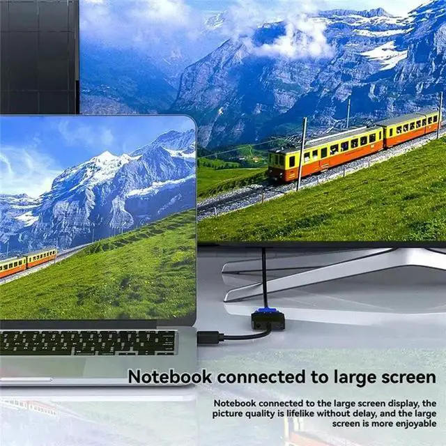 Alt view image 2 of 3 - -Compatible To VGA Adapter Male To Female Video Converter 1080P For Projector TV Computer Laptop PC