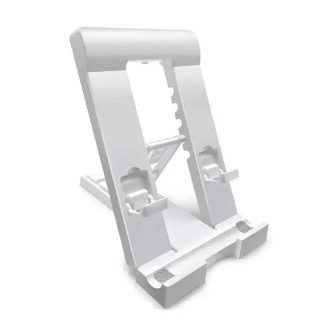 Alt view image 2 of 3 - Desktop Tablet Computer Stand Multi-Stage Foldable Desktop Student Learning Machine Stand for (White)