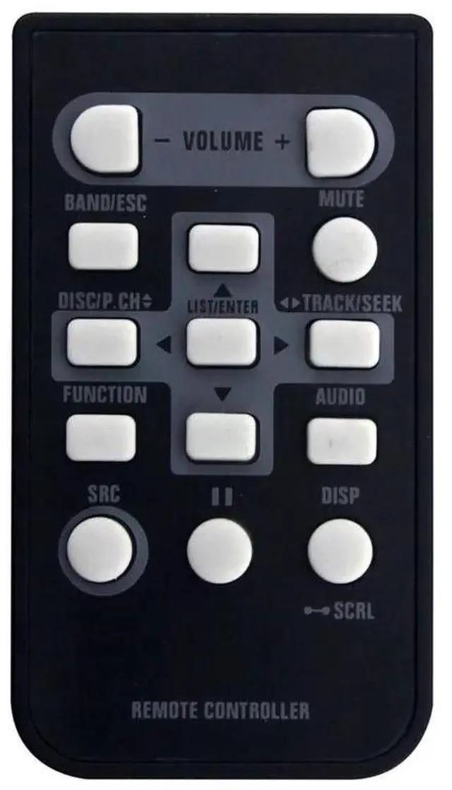 Main image of QXE1047 Remote Control For Pioneer CD Receiver Car Stereo DEH-44HD DEH-X16UB DEH-X1810UB-AAAE