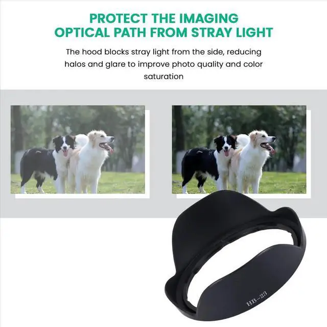 Alt view image 3 of 6 - HB-23 Lens Hood For 10-24mm/17-35mm/18-35mm/12-24mm HB23