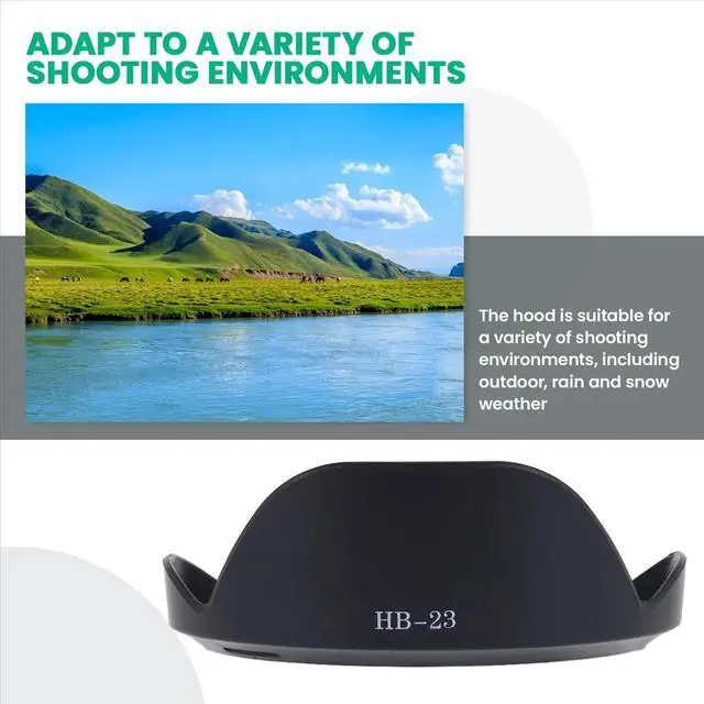 Main image of HB-23 Lens Hood For 10-24mm/17-35mm/18-35mm/12-24mm HB23