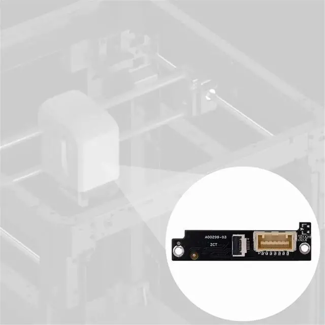 Alt view image 2 of 3 - Replacement Extrusion Interface Board Kit for P2S 3D Printer, PCB Adapter Circuit Board with 2 Mounting Screws