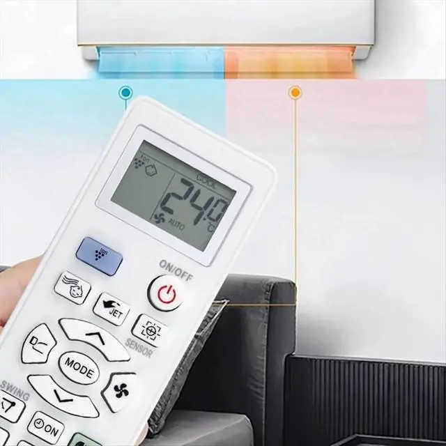 Alt view image 3 of 3 - Replace AC Remote Control CRMC-A967JBEZ for AH-AP9SMD2 A907 CRMC-A967JBEZ Air Conditioner Remote