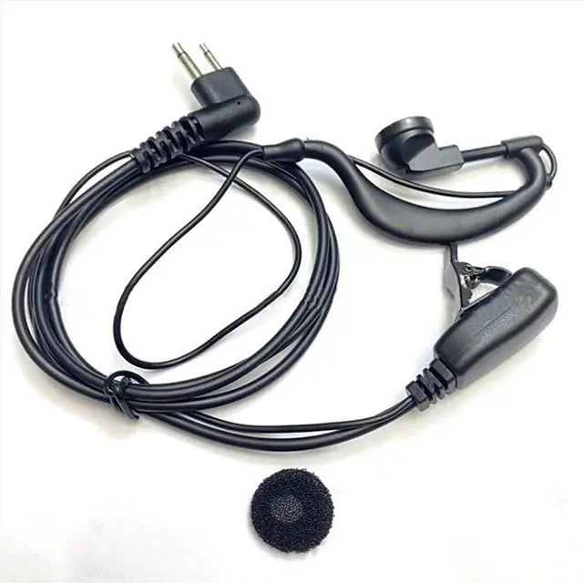 Main image of Earhook Walkie Talkies Headset with MIC M Plug Walkie Talkies Headset Universal for Hotel Construction Site