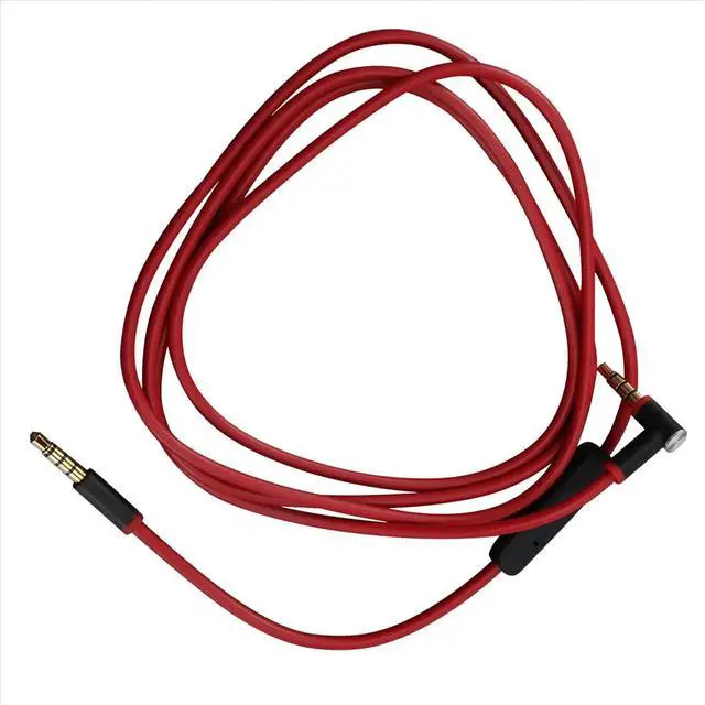 Alt view image 2 of 3 - Replacement Audio Cable for By Headphones with in Line Mic for Studio/Executive/Mixr/Solo/Wireless/Pro