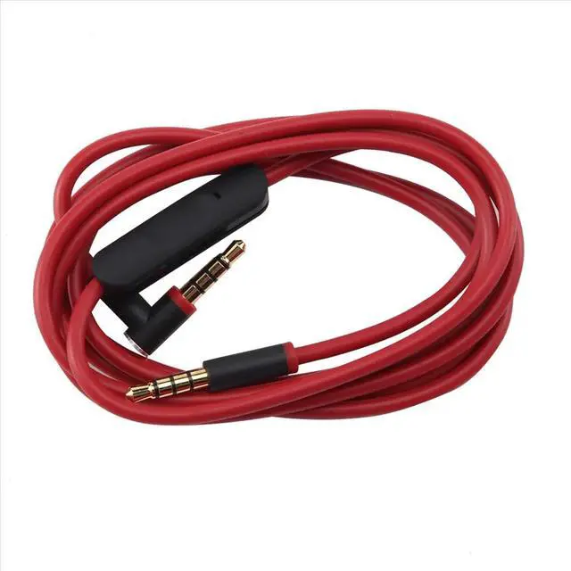 Alt view image 3 of 3 - Replacement Audio Cable for By Headphones with in Line Mic for Studio/Executive/Mixr/Solo/Wireless/Pro