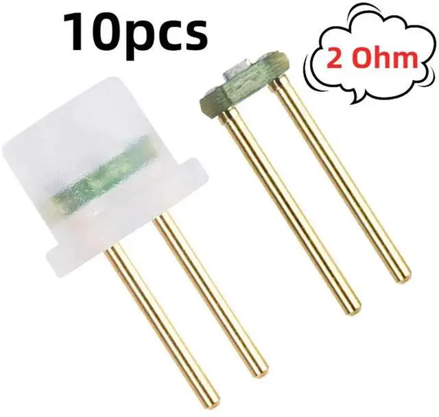 Main image of 10pcs Resistor Kit Enhanced Chip Shield Resistance Automotive Air Bag with Decoder Chip Shield Resistor 2 Ohm
