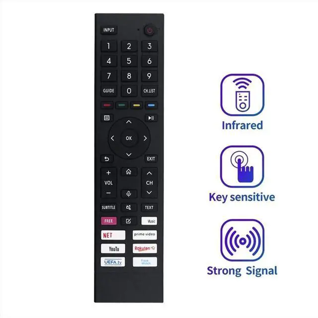 Main image of Replace ERF3B80H Remote Control for QLED 4K UHD TV 43A6G 50A6G 55A6G 60A6G 65A6G 70A6G 75A6G