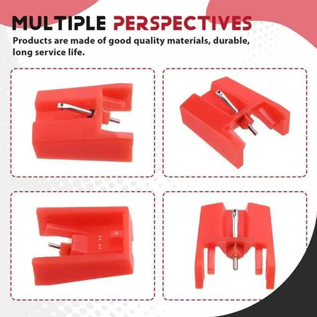 Alt view image 3 of 6 - Turntable Stylus Needle For ST09D NP4 ICT04RS ITTUSB ICT04 LP Vinyl Record Player Gramophone Accessories
