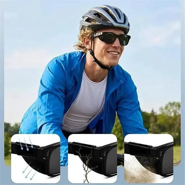 Alt view image 2 of 6 - Glasses Side Anti-Slip Anti-Glare Shield for Meta /Headliner/Skyler (/2)/ Meta HSTN