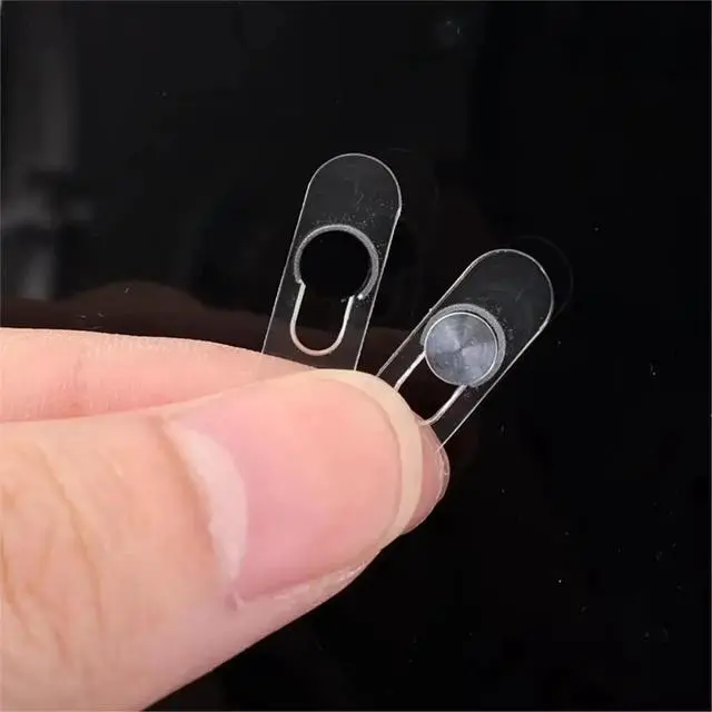 Alt view image 2 of 6 - Front Camera Cover for Android Phones Webcam Blocker for Single Front Camera Black