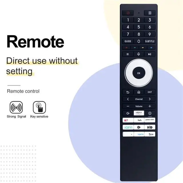 Alt view image 3 of 3 - Replace ERF3G98T Remote Control for TV ERF3G98T Remote Control