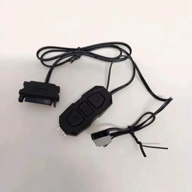 Main image of ARGB Controller Cable 5V 3 Pin RGB Controller SATA Power Supply Light Strips Controller Cable for PC Motherboards