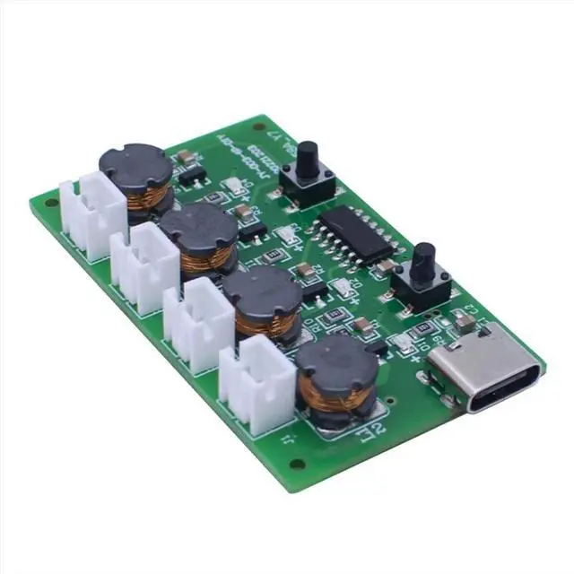 Main image of DC5V Type-C Mini Humidifier DIY Kits Mist Maker and Driver Circuit Board 4 Fogger Atomization Film Sheet