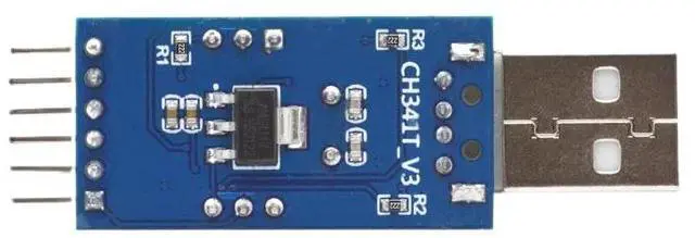 Main image of CH341T Two-In-One Module USB to IIC UART USB to TTL Single-Chip Serial Port Downloader