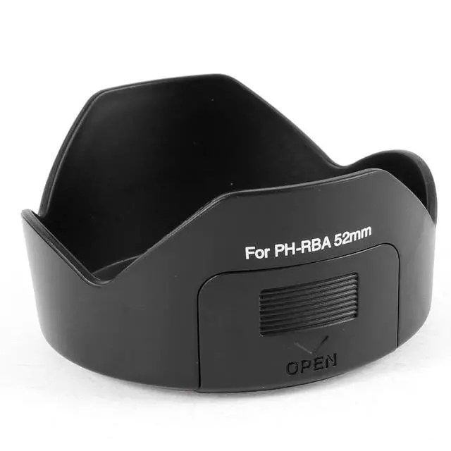 Alt view image 2 of 2 - Black PH-RBA 52mm Lens Hood for SMCP-DA 18-55mm f/3.5-5.6 AL
